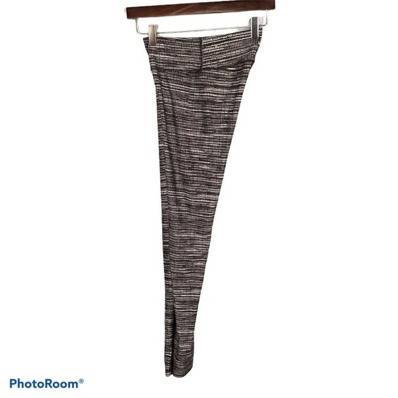 JoyLab Women's Leggings XS Extra Small Striped Bla - Picture 4 of 11